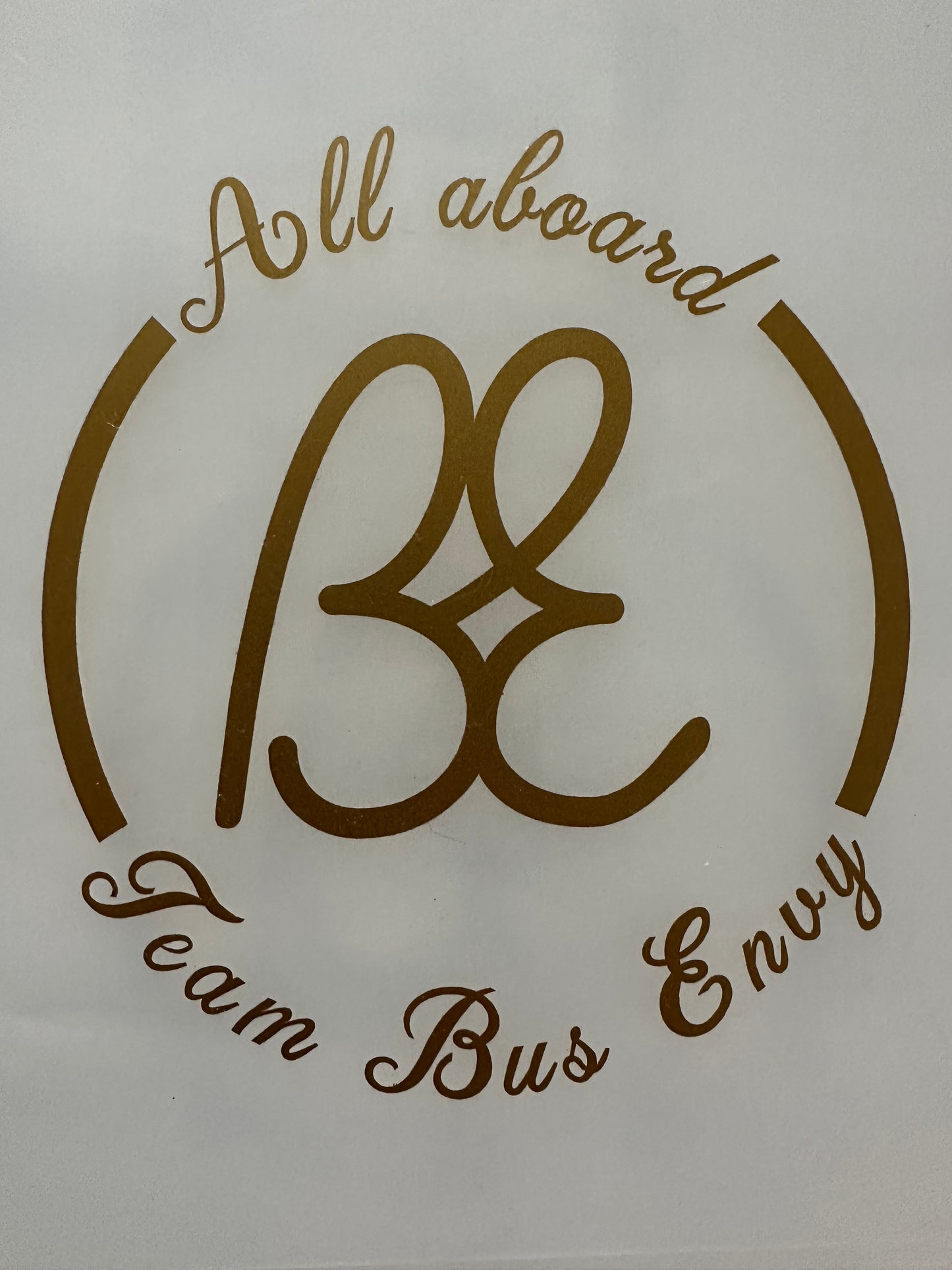 All Aboard - Team Bus Envy sticker
