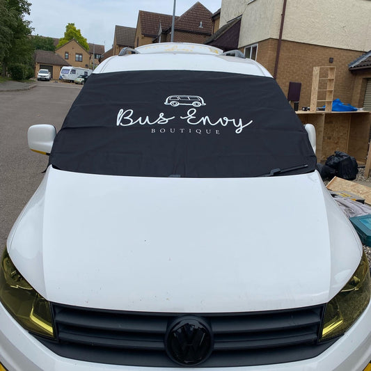 *SPECIAL ORDER* Bus Envy Boutique logo blackout windscreen cover