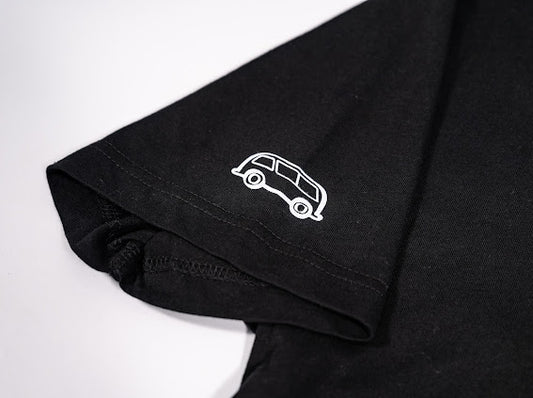 Premium BE T-shirt. Black & white