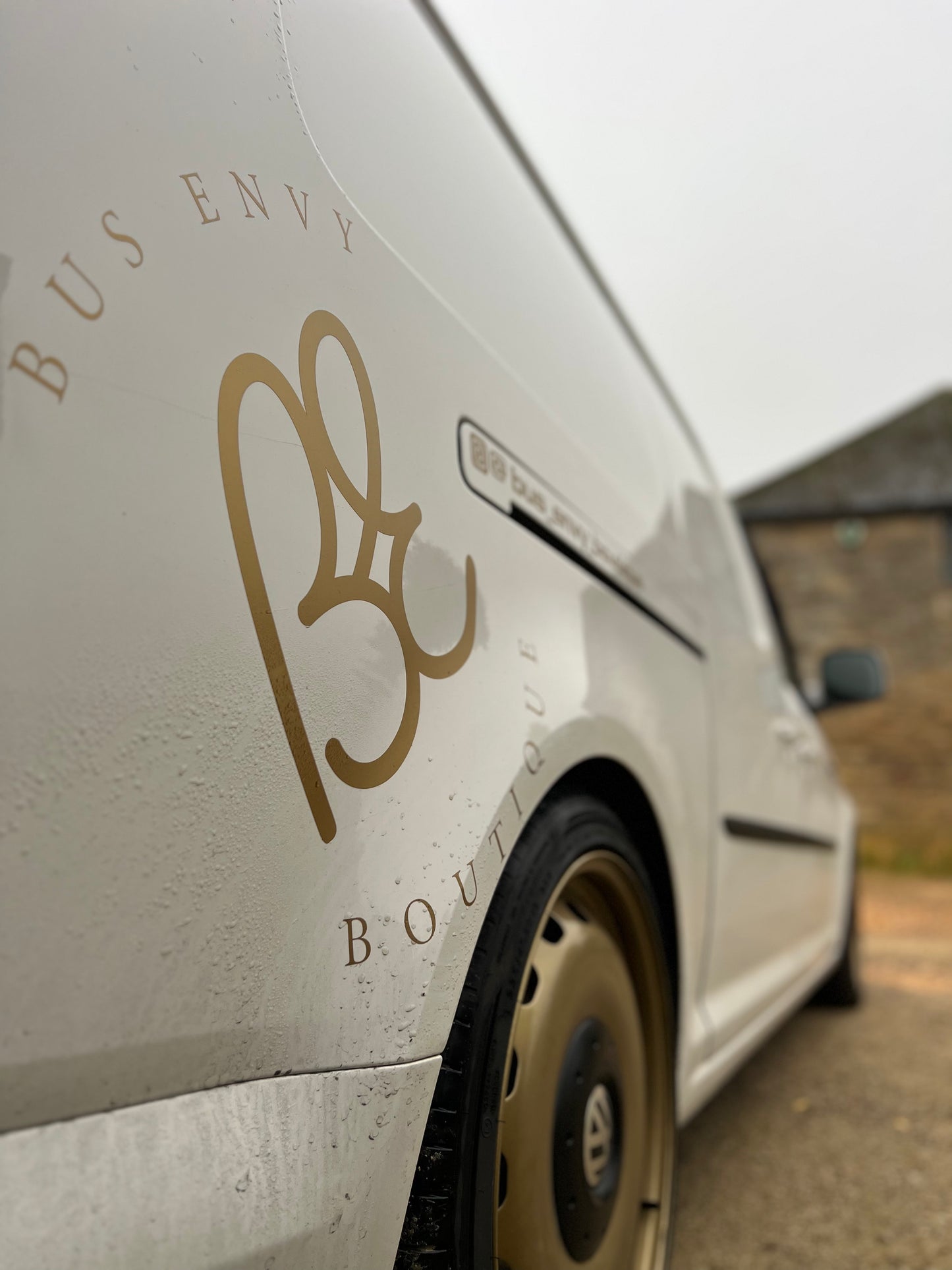 *SPECIAL ORDER* Bus Envy BE sticker roundel. 500mm