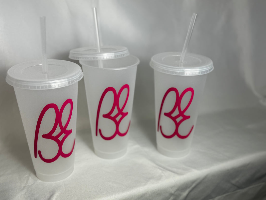 Bus Envy BE logo Festival / Party no-spill cups