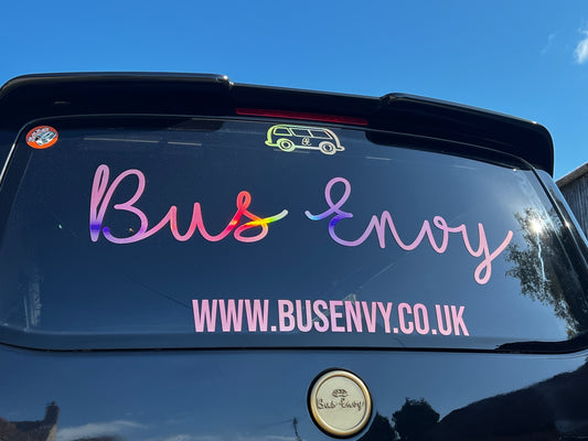*SPECIAL ORDER* Signature Bus Envy sticker. 1000mm
