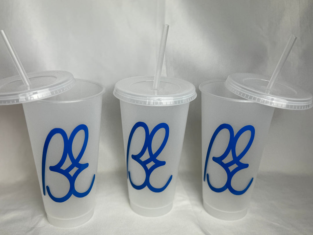 Bus Envy BE logo Festival / Party no-spill cups