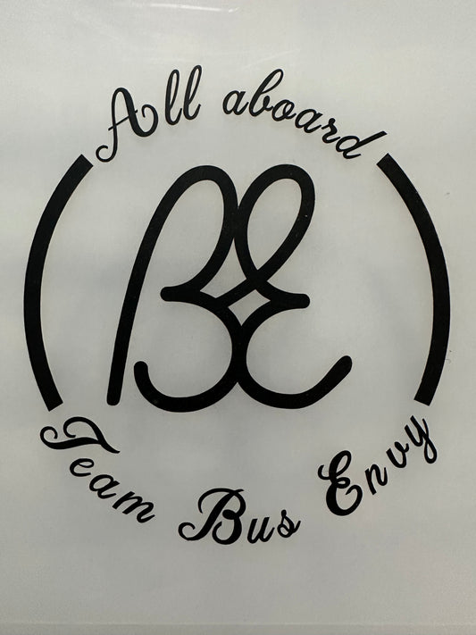 All Aboard - Team Bus Envy sticker
