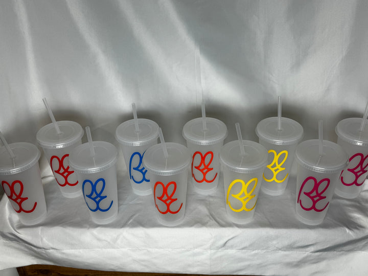 Bus Envy BE logo Festival / Party no-spill cups