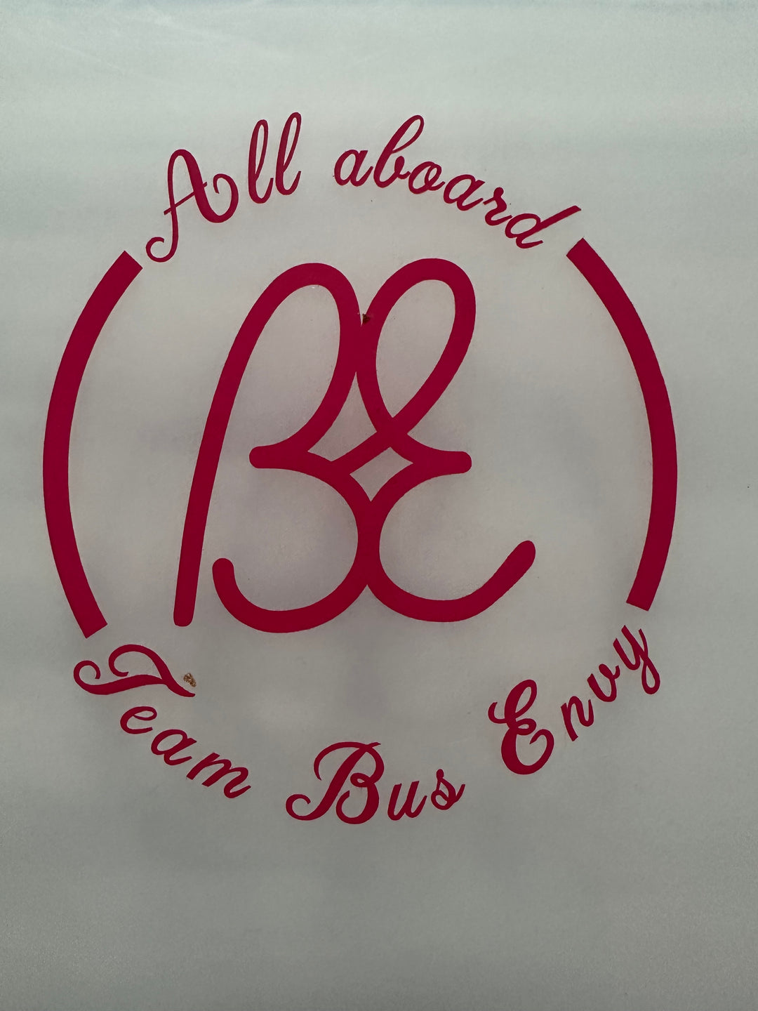 All Aboard - Team Bus Envy sticker