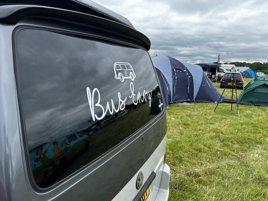 OG Bus Envy logo sticker. 600mm x 300mm