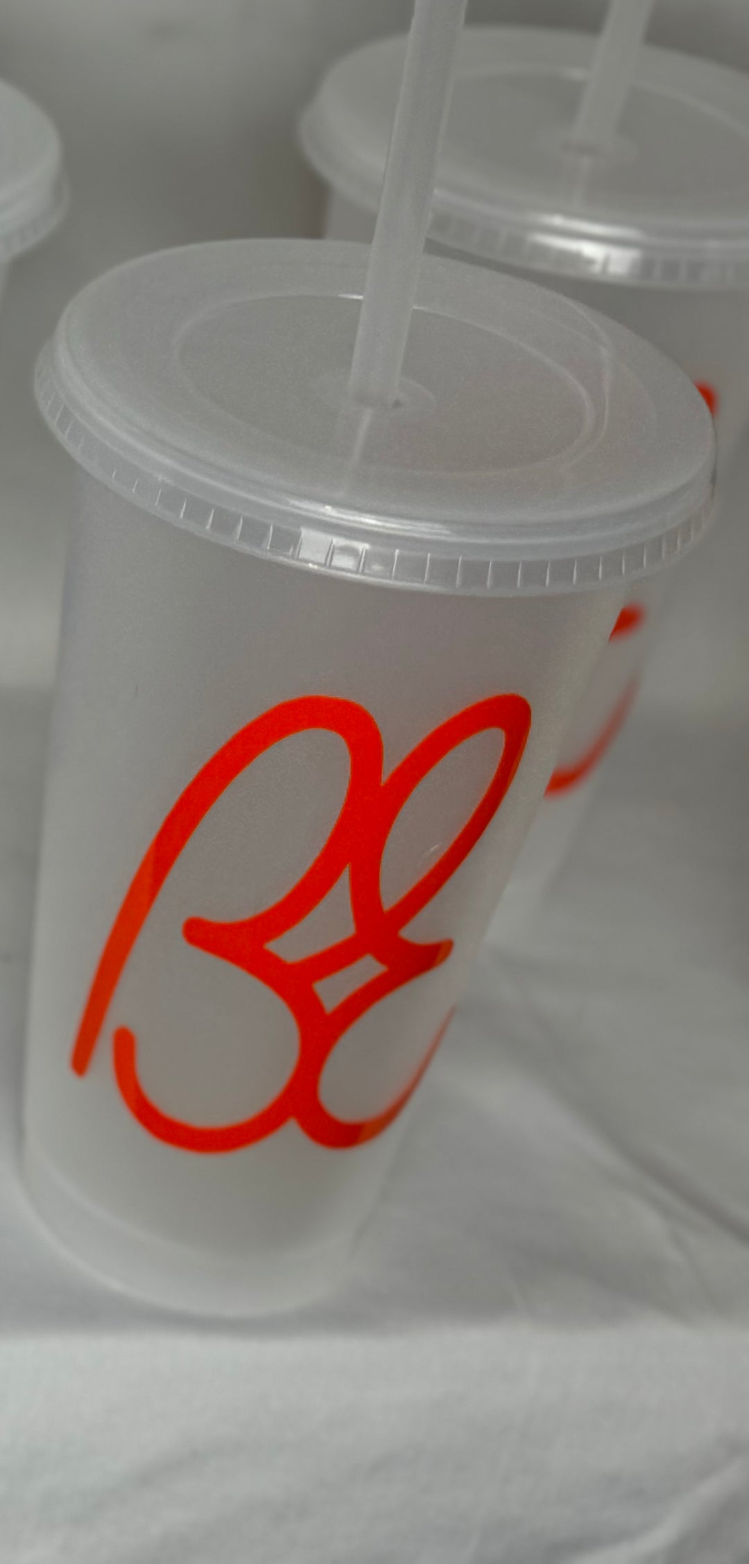 Bus Envy BE logo Festival / Party no-spill cups