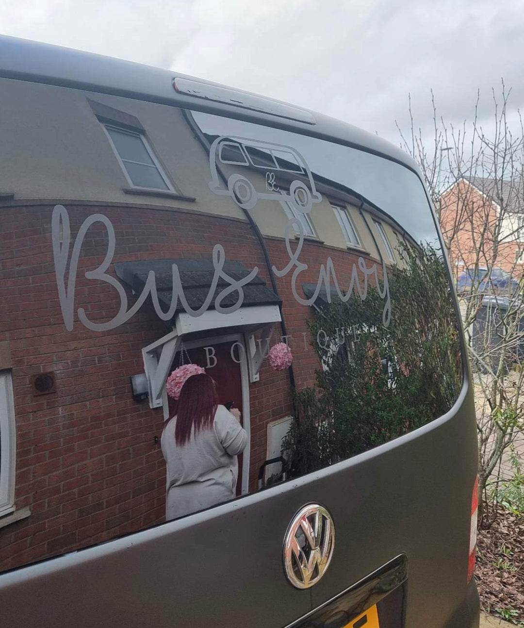 OG Bus Envy logo sticker. 600mm x 300mm