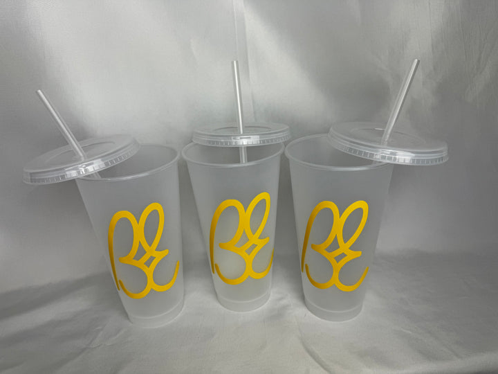 Bus Envy BE logo Festival / Party no-spill cups