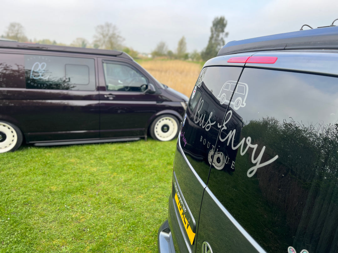 OG Bus Envy logo sticker. 600mm x 300mm