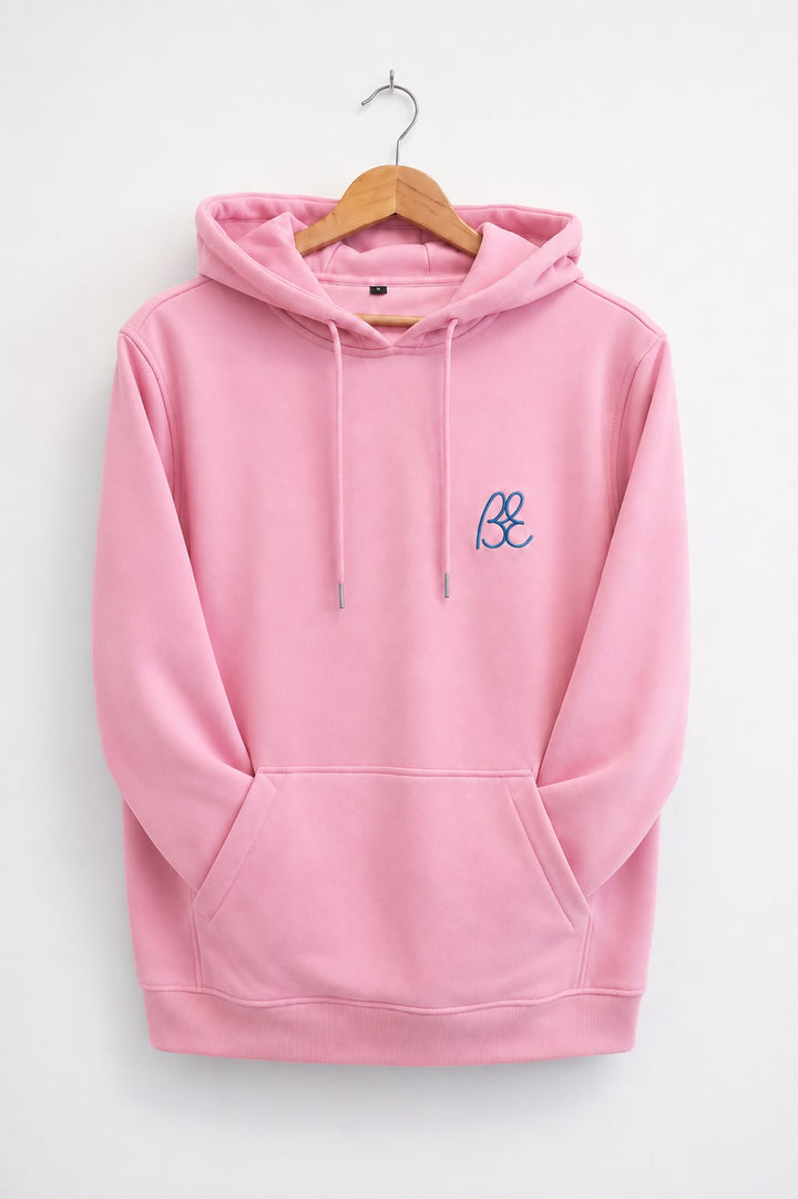 OG Bus Envy embroidered hoodie. Pink &amp; Baby Blue