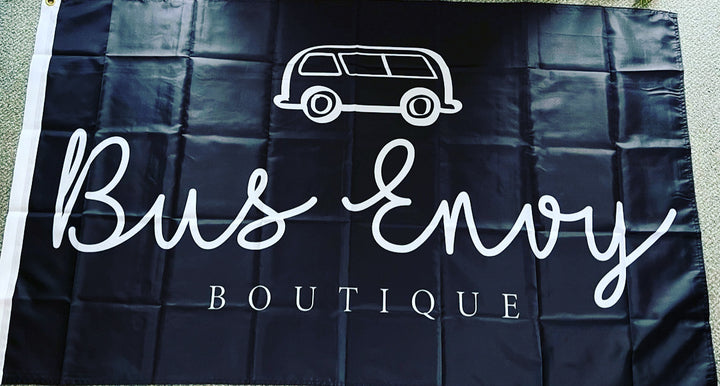 Bus Envy signature flag