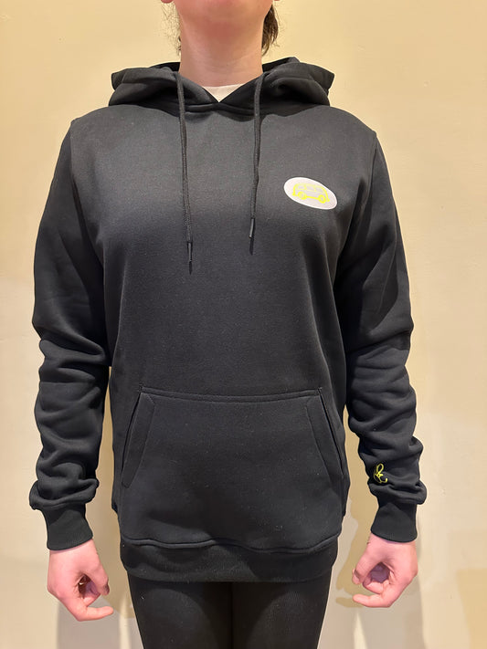 LAST FEW Candy 'Skull Bus' hoodie. Black