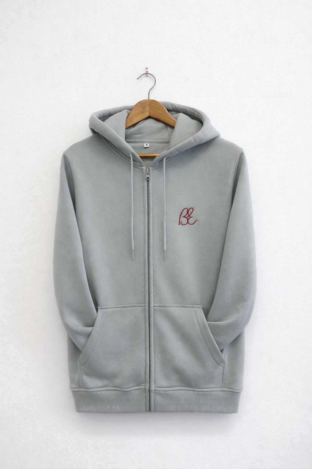 OG Bus Envy embroidered zip hoodie. Asphalt & copper