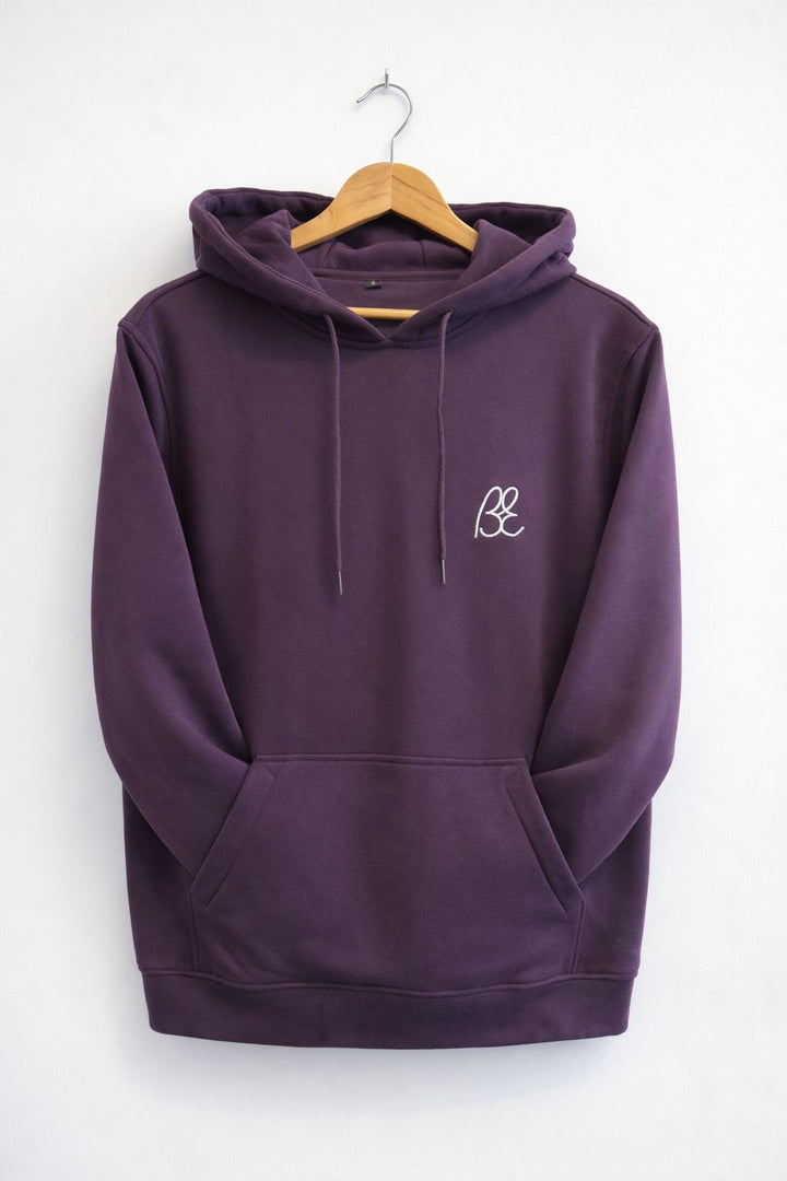 OG Bus Envy embroidered hoodie. Plum & blue