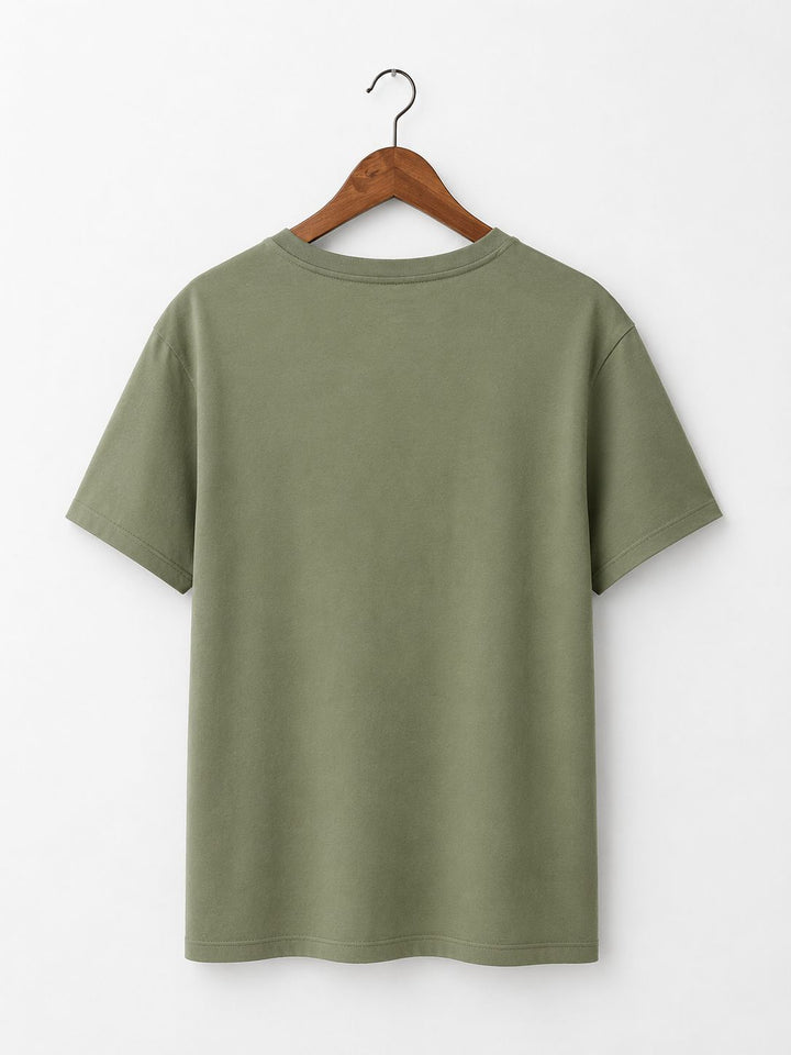 *NEW* Heavy oversized Chase New Horizons T-shirt - Sage green