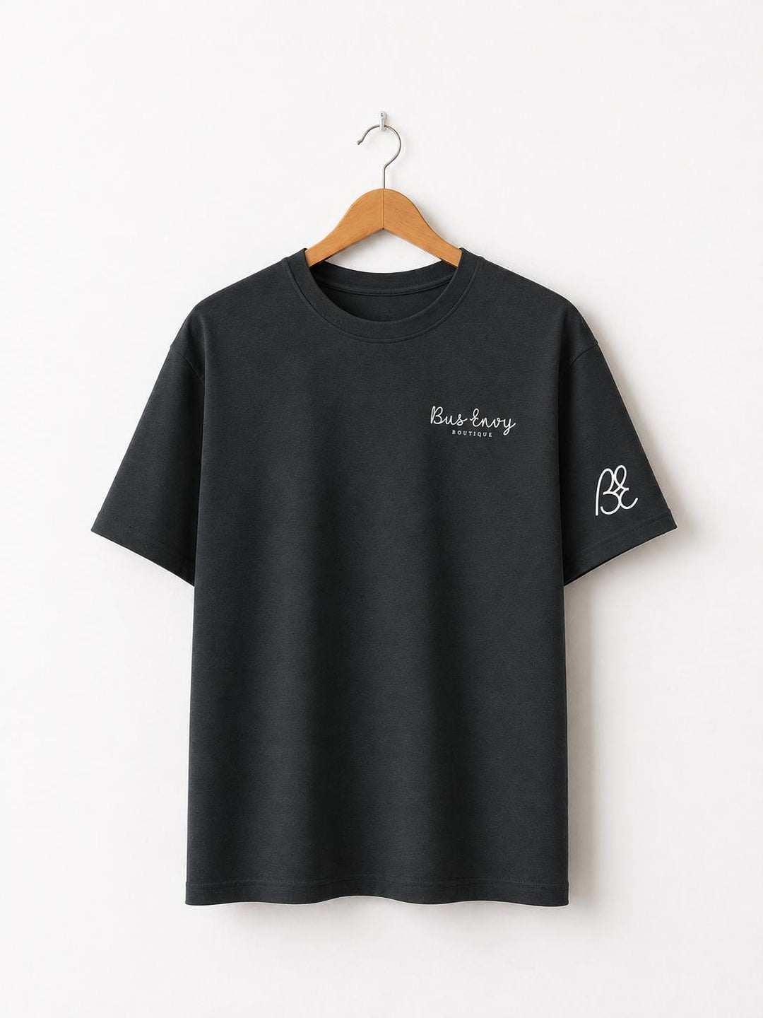 Heavy oversized Rolling Home T-shirt - Charcoal