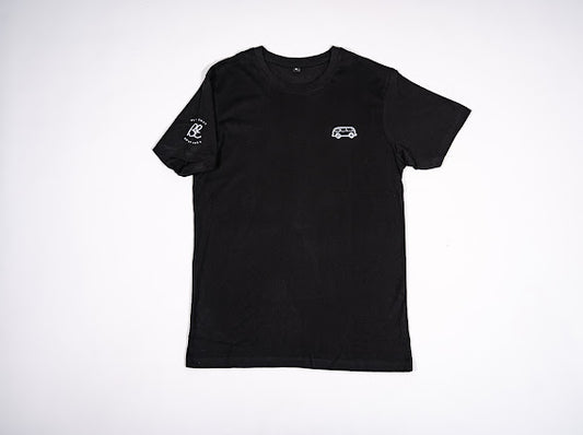 Premium Bus Envy T-Shirt. Black & white