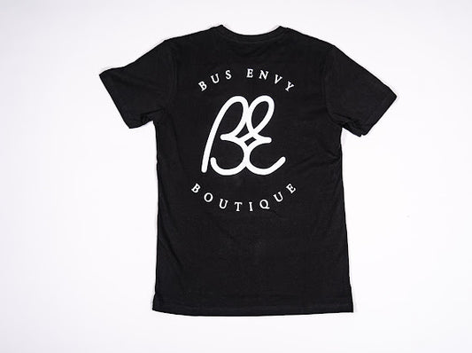 Premium BE T-shirt. Black & white