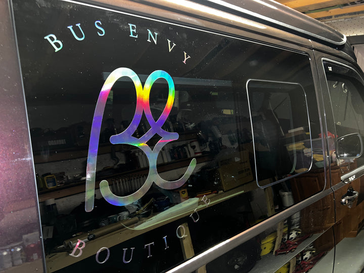 *SPECIAL ORDER* Bus Envy BE sticker roundel. 500mm