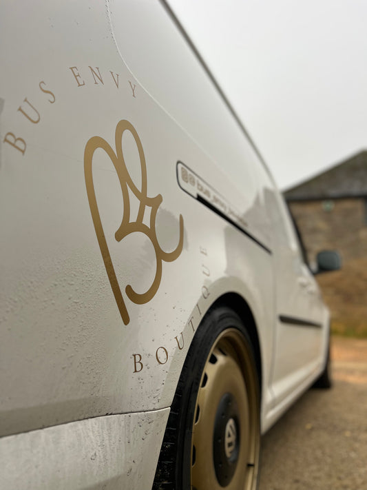 *SPECIAL ORDER* Bus Envy BE sticker roundel. 500mm